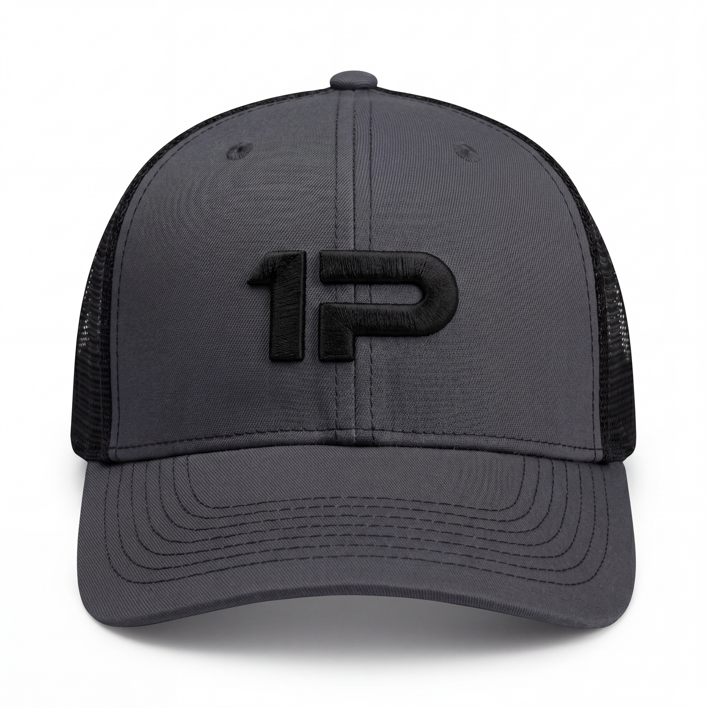 1Permenta Black/Charcoal Logo Cap