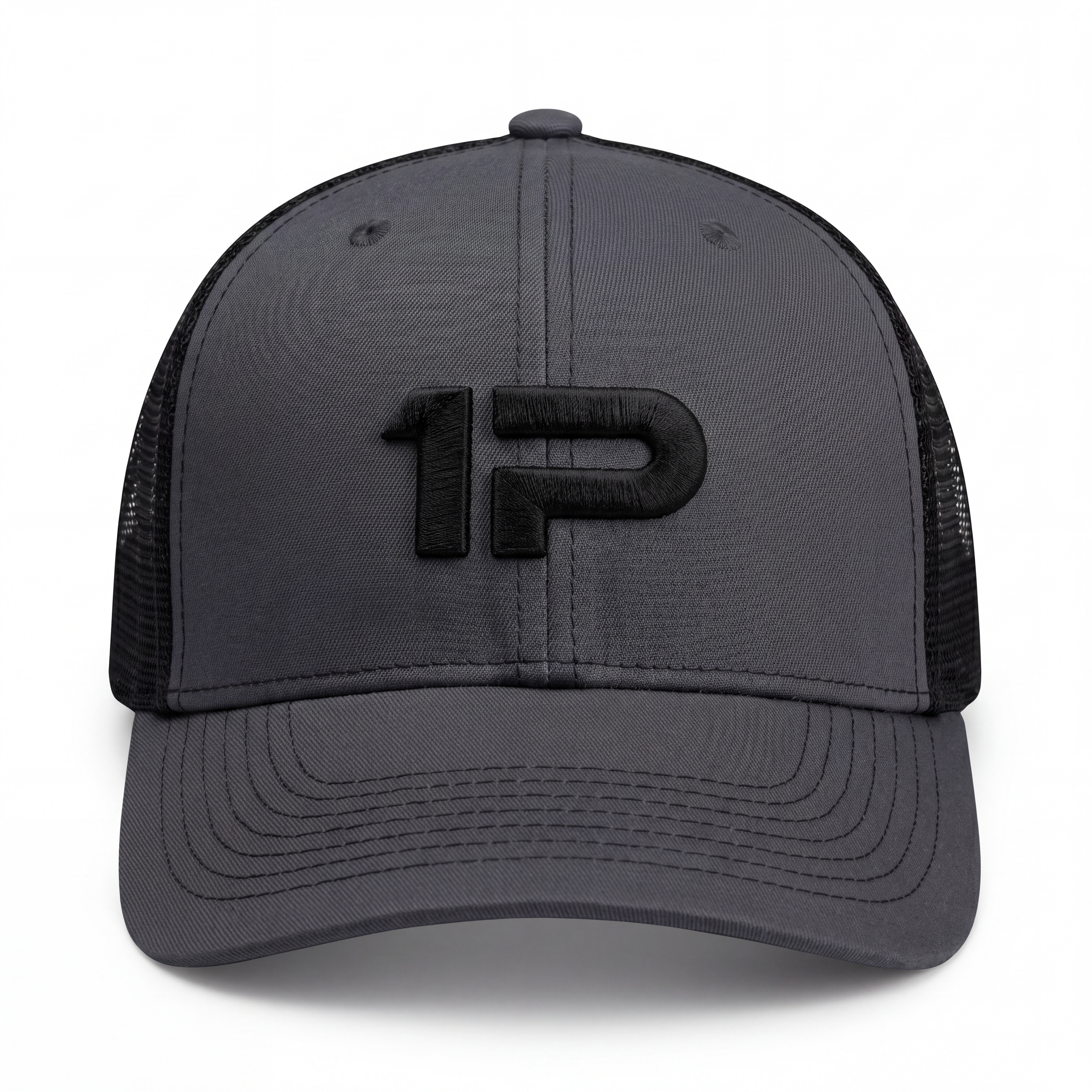 1Permenta Black/ Charcoal Signature Logo Cap