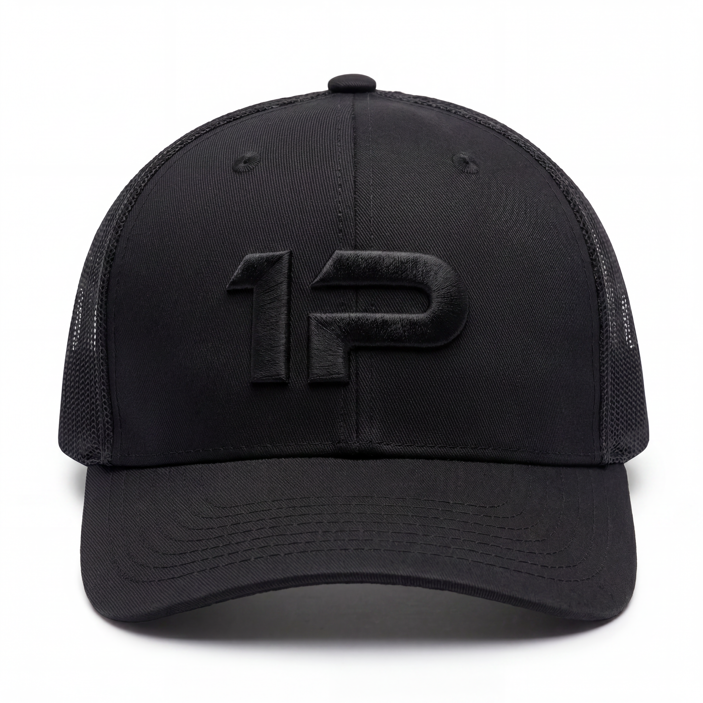 1Permenta Black/Black Logo Cap