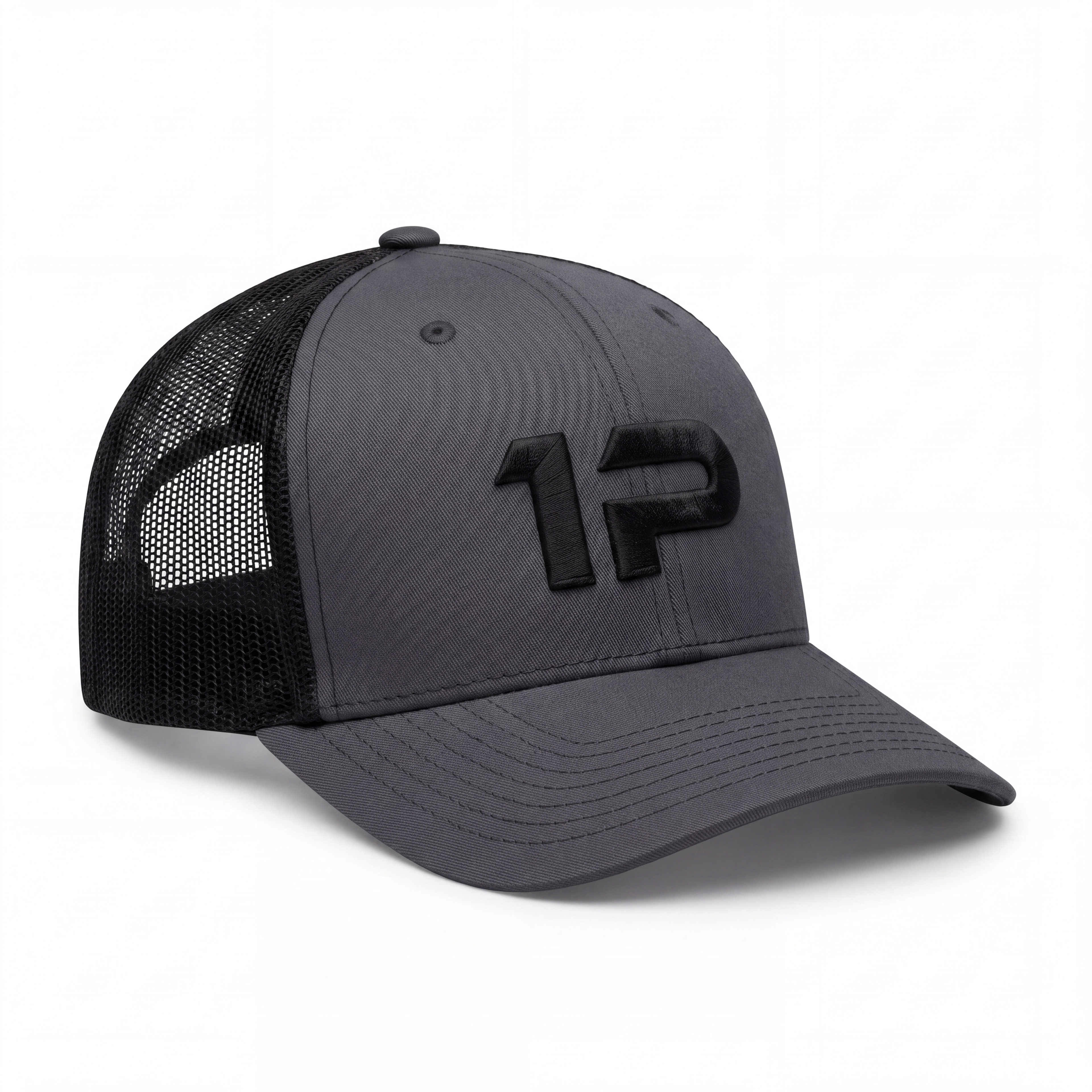 1Permenta Black/ Charcoal Signature Logo Cap