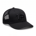 1Permenta Double Black Signature Logo Cap