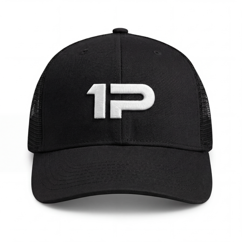 1Permenta Black Signature Logo Cap